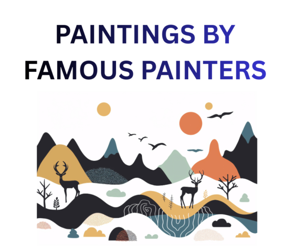 Paintings Bundle( 96 Paintings) By Famous Painters